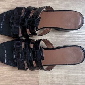 Aquatalia - Embossed Croc Leather - 37